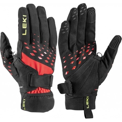 Leki Ultra Trail Storm Shark black-red-neon yellow