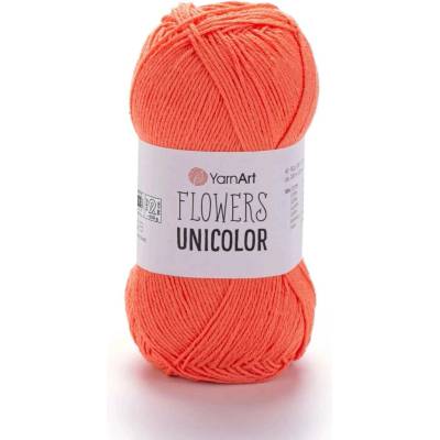 Yarn Art Flowers Unicolor 737 neon oranžová