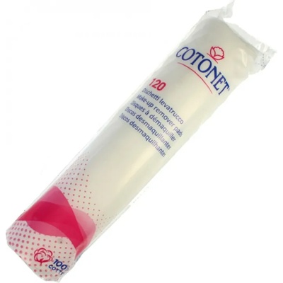 Cotonet памучни почистващи тампони за грим, 120броя