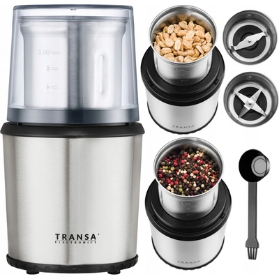 Transa Electronics Grind&Chop stříbrný/šedý