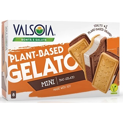 Valsoia Plant-Based Gelato Mini Duo 8x71ml