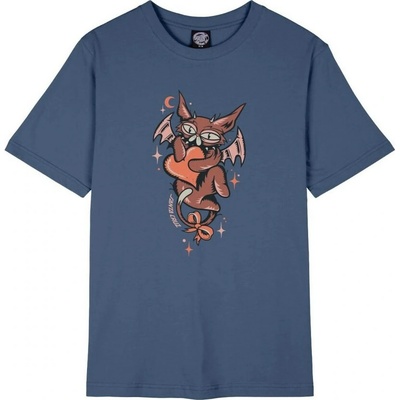 SANTA CRUZ tričko Night Critter Front T Shirt Heritage Blue HERITAGE BLUE
