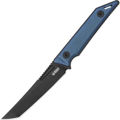 Goliath - Beadblast 14C28N with Blue Micarta handle