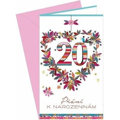 ARGUS Přání k narozeninám 20 15-6271c