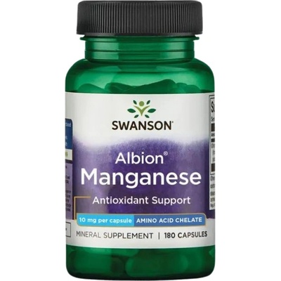 Swanson Albion Chelated Manganese 10 mg [180 капсули]