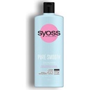 Syoss Pure Smooth šampón pre normálne až hrubé vlasy 500 ml