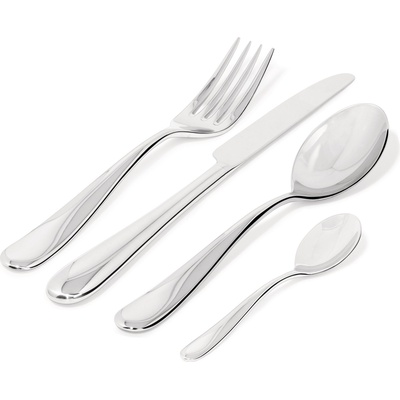 Alessi Комплект прибори за хранене Nuovo Milano 24 части (5180s24)