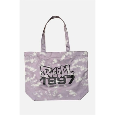REELL taška Tote Bag Script Camo Purple Grey 200