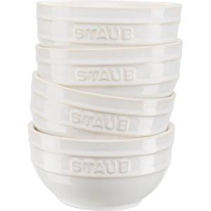Staub Купички за закуски Staub 12 см слонова кост 4 бр (40508-153-0)