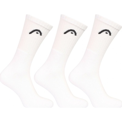 HEAD 701229015 002 vysoké 3PACK biele