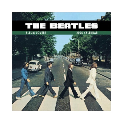 Cal The Beatles Albums & Artwork Wall 2026