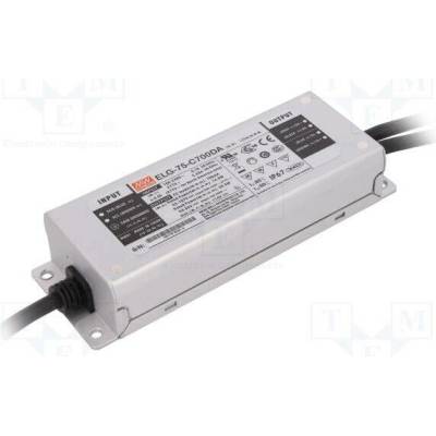 MEAN WELL ELG-75-C700DA Napájecí zdroj: spínaný; LED; DALI; 75W; 53÷107VDC; 700mA; IP67