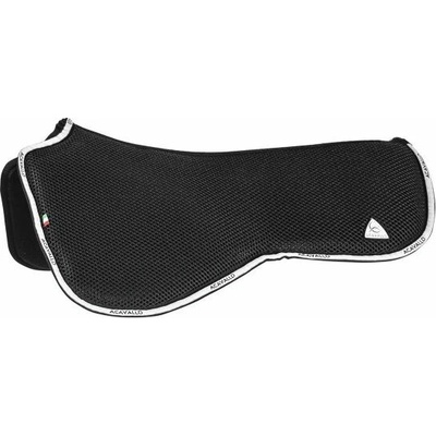 ACAVALLO TLMIACA PODLOŽKA 3DSPACER MICROPILE & MEMORY FOAM 1 2 PAD MICROPILE BLACK