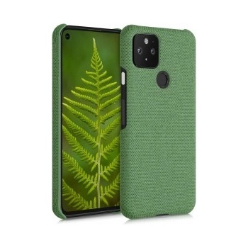 Púzdro kwmobile Pevné Google Pixel 5 zelené