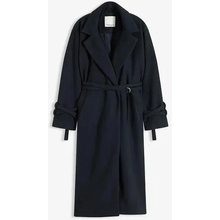 Bonprix dámsky kabát čierny oversize bez kapucne
