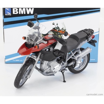 Newray BMW R1200gs 2006 Red 1:12