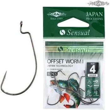 MIKADO HOOK SENSUAL - OFFSET WORM I BN vel.8 5 ks