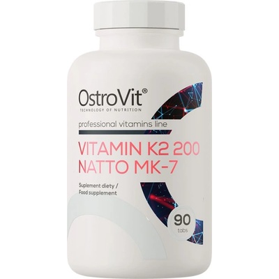 OstroVit Vitamin K2 200 mcg Natto MK-7, 90 tablets