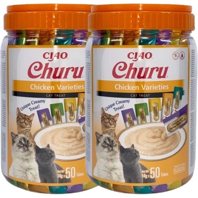 Churu Cat Chicken 50 x 14 g – Zboží Mobilmania