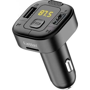 Earldom FM Трансмитер Earldom ET-M76, Bluetooth, USB, Micro SD, 2.4A, Черен - 17719 (17719)