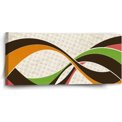 Sablio Obraz Retro abstrakcia - 110x50 cm
