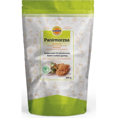 Dia-Wellness Obaľovacia zmes so zníženým obsahom sacharidov 0,5 kg