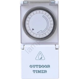 Geti Дневен екстериорен механичен таймер превключвател 16a/230v ip44 (ti0050)