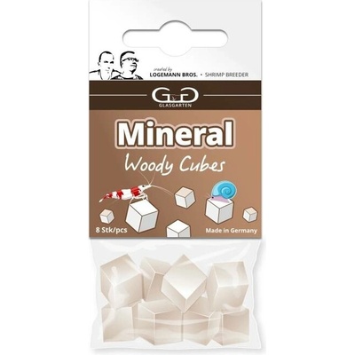 GlasGarten Mineral Woody Cubes 8 ks