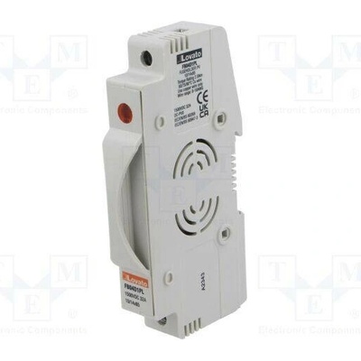 LOVATO ELECTRIC FB04D1PL Pojistkový spodek; 10x85mm; na přípojnici DIN; 32A; Póly: 1
