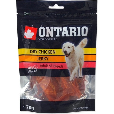 Ontario kuře sušené plátky 70 g