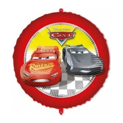 Procos Kruh Auta 3 46cm fóliový balónek a závaží