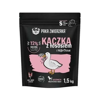 Paka Zwierzaka Kachna & Losos pro štěňata 1,5 kg