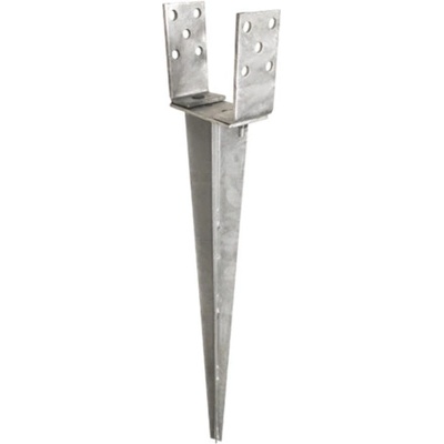 Domax PSGR 0-120 Patka sloupku k zaražení stavitelná 0-120x65x700x2,0mm