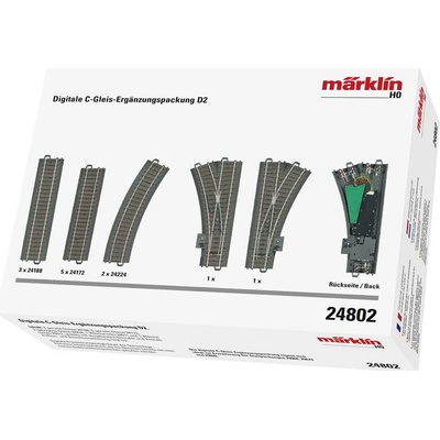 Märklin C-kolej H0 24802 doplňující sada Digitální D2