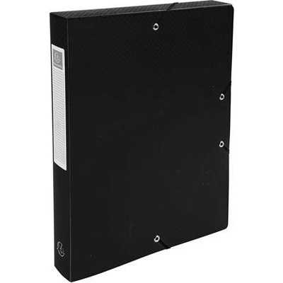 EXACOMPTA Doska s gumičkou A4 40 mm čierna