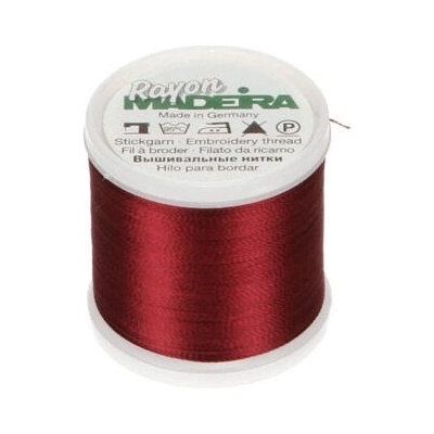 Vyšívací nit Madeira Rayon č. 40 (200m) barva 1385 garnet