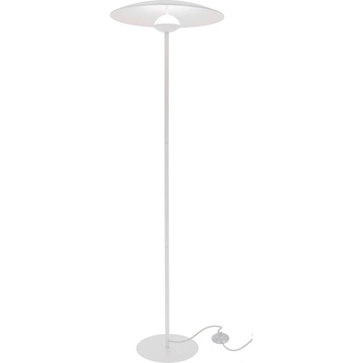 Candellux Бяла LED подова лампа с метален абажур (височина 140 cm) Lund - Candellux Lighting (50633057)