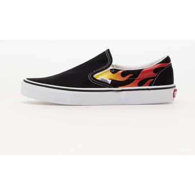 Vans FLAME classic slip-on SHOES Flame black/black/True White
