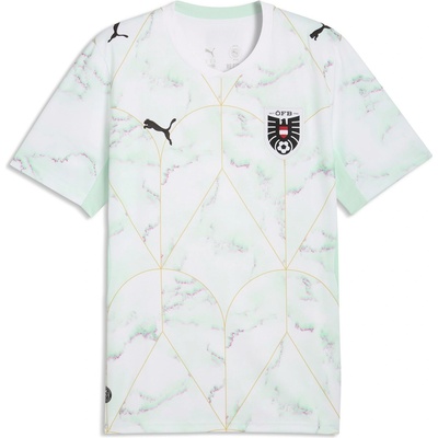 PUMA Mens Austria Shirt World Cup 2026 - White/Mint