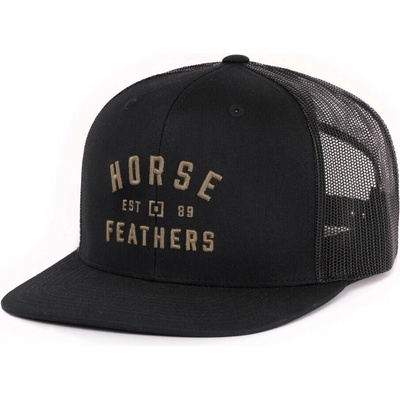 HORSEFEATHERS Sign / black Černá