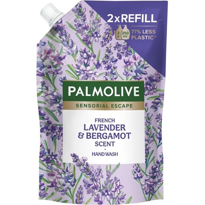 Palmolive tekuté mýdlo Sensorial Escape French Lavender & Bergamot náhradní náplň 500 ml