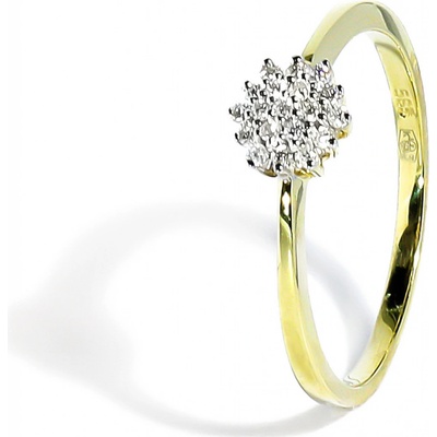 Blink-Blink Elegantný prsteň s diamantmi 1526ZDG