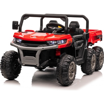 Mamido Mamido Elektrické autíčko Farmer Truck 24V 4x200W červené