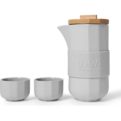 Viva Комплект за чай Alexander сив 4 части (V77202)