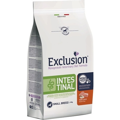 Exclusion Monoprotein Vet Diet Intestinal Small Breed >10 kg vepřové maso rýže 2 kg