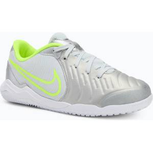 Nike Детски футболни обувки Nike Tiempo Legend 10 Academy IC metallic silver/black/volt