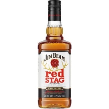 Jim Beam Bourbon Red Stag Black Cherry 40% 0,7 l (holá láhev)