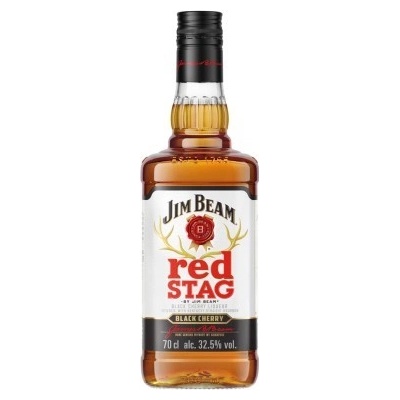 Jim Beam Bourbon Red Stag Black Cherry 40% 0,7 l (holá láhev)