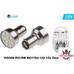 Vision light VISION -58331 Крушки Led-P21/5W BAY15d 12V-2св ('264395)