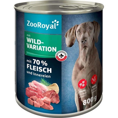ZooRoyal se zvěřinou 6 x 800 g